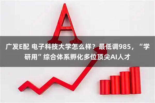 广发E配 电子科技大学怎么样？最低调985，“学研用”综合体系孵化多位顶尖AI人才